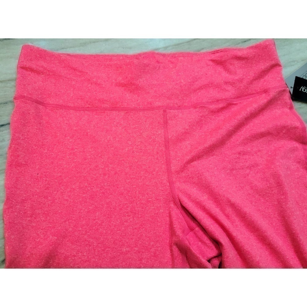 Ideology Flamenco Pink Plus Size 1X Leggings - Picture 4 of 9